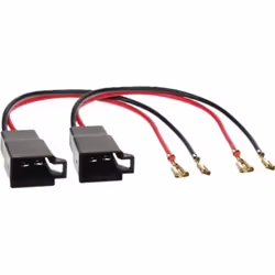 Connecteurs fiches enceintes - Renault - 2x - Filaire - Pour Audi VW - Haut-parleurs