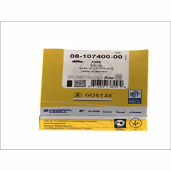 Jeu de segments de piston GOETZE 08-107400-00
