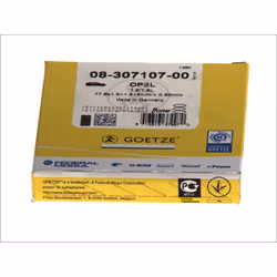 Jeu de segments de piston GOETZE 08-307107-00