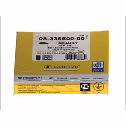 Jeu de segments de piston GOETZE 08-336600-00