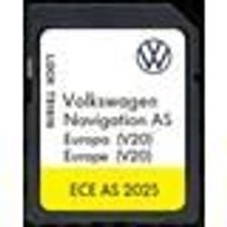 Carte SD Navigation GPS Europe - v20 ECE 2025 - compatible avec Volkswagen VW Discovery Media 2 MIB2 - Navigation AS - 32 GB