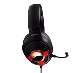 Meters Music M-LEVEL-UP RED, Avec fil, Jouer, 20 - 20000 Hz, 320 g, Écouteurs, Noir, Rouge