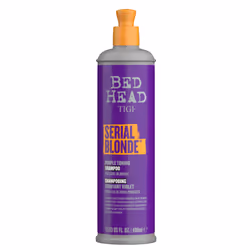 Bed Head PURPLE SHAMPOOING VIOLET POUR DES BLONDS 400 ml, 400 ml, Shampoing, Femmes, Cheveux blonds, Cheveux abimés, Blond, A ...