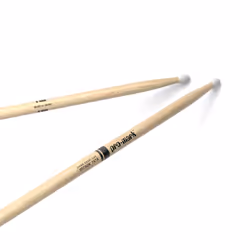 Promark ATTACK 747B, Baguettes, Bois, Noir, Bois, Chêne, Vernis, Nylon