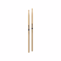 Promark FORWARD 747B, Baguettes, Bois, Noir, Bois, Hickory, Vernis, Bois