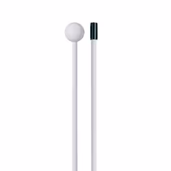 Promark FPP10, Mallets, Synthétique, Blanc, Phénolique, Extra dur, 1,78 cm