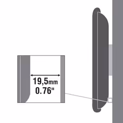 SBOX PLB-2264F support pour téléviseur 177,8 cm (70") Noir