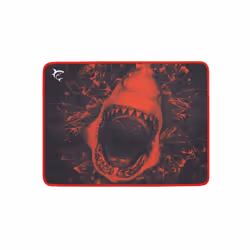White Shark GMP-1699 SKYWALKER L, Noir, Rouge, Image, Caoutchouc, Textile, Tapis de souris de jeu