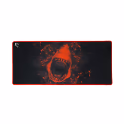 White Shark GMP-1899 SKYWALKER XL, Noir, Rouge, Image, Caoutchouc, Textile, Tapis de souris de jeu