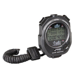 Chronomètre - FINIS - 3x-100M Memory - Noir - 3 lignes daffichage - Étanche et antichocs