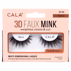 CALA 35105, Bande de faux-cils, Noir, Femmes, 2 pièce(s)