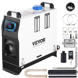 8kW 12V Chauffage dAir Diesel - VEVOR - Réchauffeur de Stationnement Interrupteur de LCD