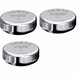 Varta 3 Piles oxyde argent V329   SR731SW  329  155V