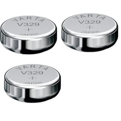 Varta 3 Piles oxyde argent V329   SR731SW  329  155V