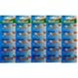 Piles AG3 - EUNICELL - Lot de 50 - Alkaline - 155V - Non rechargeable