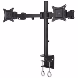 VIVO STAND-V002, 68,6 cm (27"), Réglage de la hauteur, Noir