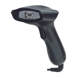 Manhattan 177603 lecteur de code barres Lecteur de code barre portable 2D Laser Noir