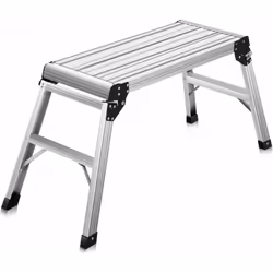 【Matériaux de qualité supérieure】 : Fabriquée en aluminium de haute qualité, cet escabeau est durable et résistant à la rouil ...