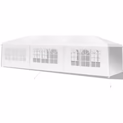 Description générale L'abri extérieur mesure 3 x 9 x 2,6 m et est suffisamment spacieux pour accueillir jusqu'à 50 personnes. ...