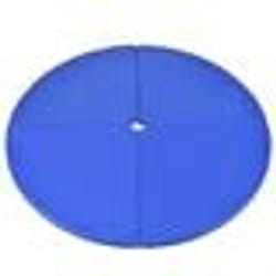 COSTWAY Crash Mat/Pad Metelas de Protection de Pole Dnace Epaisseur 5CMTapis pour Dance Diamètre 150CM 4 Morceaux Pliables en EPE