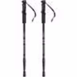 COSTWAY  2 Bâtons de Marche Bâton de Randonnée en Alliage d Aluminium Anti-Choc et Antidérapant Longeur Réglable 65 -135CM