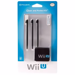 BG Games Wii U Clean & Protect Kit, Noir, Wii U