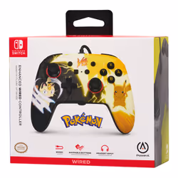 PowerA NSGP0039-02 accessoire de jeux vidéo Noir, Jaune USB Manette de jeu Analogique Nintendo Switch - Vue supplémentaire 12