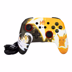 PowerA NSGP0039-02 accessoire de jeux vidéo Noir, Jaune USB Manette de jeu Analogique Nintendo Switch - Vue supplémentaire 8