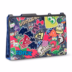 PowerA Splatoon2, Folio porte carte, Nintendo, Multicolore, Nintendo Switch, Résistant aux rayures, Hybrid Cover: Splatoon2