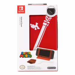 PowerA Super Mario Folio porte carte Nintendo Rouge, Blanc
