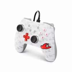 PowerA Super Mario Odyssey: Cappy Edition Multicolore, Blanc USB Manette de jeu Analogique/Numérique Nintendo Switch