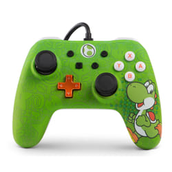 PowerA Yoshi Vert, Blanc USB Manette de jeu Analogique/Numérique Nintendo Switch