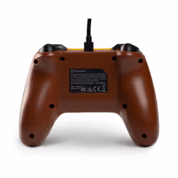 PowerA Donkey Kong Marron, Jaune USB Manette de jeu Analogique/Numérique Nintendo Switch