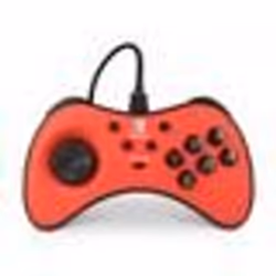 Manette de jeu - POWER A - FUSION - Filaire - Rouge - Nintendo Switch