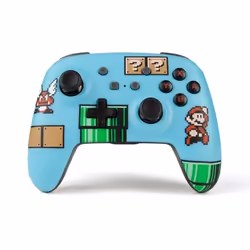PowerA 1510231-01, Manette de jeu, Nintendo Switch, Croix directionnelle, Analogique/Numérique, Avec fil &sans fil, Bluetooth