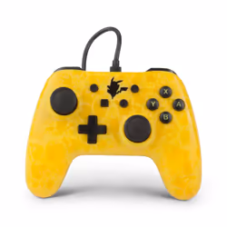 PowerA Pikachu Silhouette, Manette de jeu, Nintendo Switch, Croix directionnelle, Bouton d'accueil, Analogique/Numérique, Ave ...