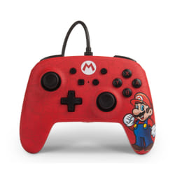 PowerA Mario Noir, Rouge USB Manette de jeu Analogique/Numérique Nintendo Switch
