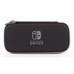 PowerA 1514394, Housse, Nintendo, Noir, Nintendo Switch, Résistant à la poussière, Résistant aux rayures, Fermeture éclair