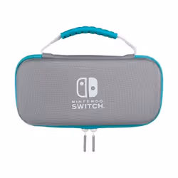 BDA 1514696-01, Boîtier robuste, Nintendo, Gris, Turquoise, Résistant aux collisions, Résistant à la poussière, Résistant aux ...