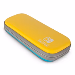 PowerA 1514740 Housse Nintendo Couleur aqua, Jaune