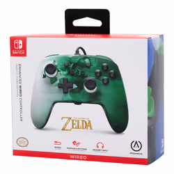 PowerA 1516984-01 accessoire de jeux vidéo Vert, Blanc USB Manette de jeu Analogique Nintendo Switch - Vue supplémentaire 11