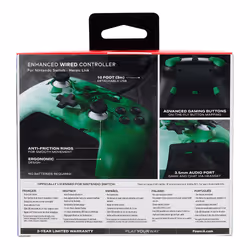 PowerA 1516984-01 accessoire de jeux vidéo Vert, Blanc USB Manette de jeu Analogique Nintendo Switch - Vue supplémentaire 13