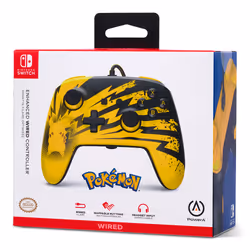 PowerA 1516985-01 accessoire de jeux vidéo Noir, Jaune USB Manette de jeu Analogique/Numérique Nintendo Switch, Nintendo Switch Lite - Vue supplémentaire 10