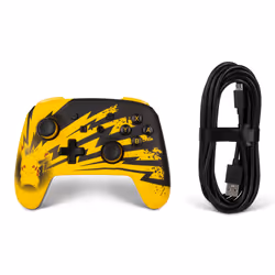 PowerA 1516985-01 accessoire de jeux vidéo Noir, Jaune USB Manette de jeu Analogique/Numérique Nintendo Switch, Nintendo Switch Lite - Vue supplémentaire 8