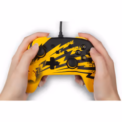 PowerA 1516985-01 accessoire de jeux vidéo Noir, Jaune USB Manette de jeu Analogique/Numérique Nintendo Switch, Nintendo Switch Lite - Vue supplémentaire 9