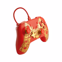 PowerA Enhanced Wired Or, Rouge, Jaune USB Manette de jeu Nintendo Switch