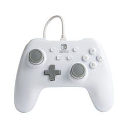 PowerA 1517033-01 accessoire de jeux vidéo Gris, Blanc USB Manette de jeu Analogique Nintendo Switch