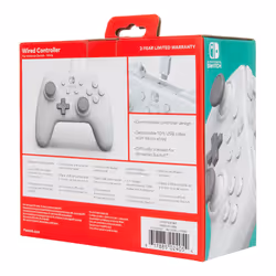 PowerA 1517033-01 accessoire de jeux vidéo Gris, Blanc USB Manette de jeu Analogique Nintendo Switch - Vue supplémentaire 11