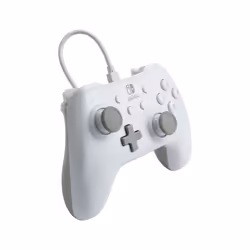 PowerA 1517033-01 accessoire de jeux vidéo Gris, Blanc USB Manette de jeu Analogique Nintendo Switch