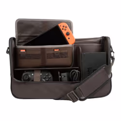 PowerA Everywhere Messenger Bag Nintendo Marron, Gris